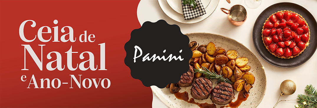 Ceia de Natal e Ano-Novo Panini